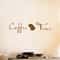 Modern Coffee Wall Art Vinyl Decal Sticker For Coffee Shop Office Decor 4