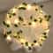 Artificial Leaf Vine String Lights Fairy Garland Lights For Indoor Garden Decor 5