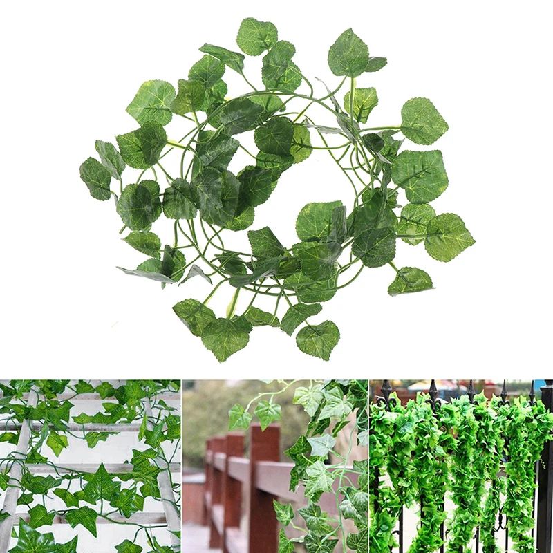 79 Ft Artificial Ivy Hanging Vine Garland Green Leaf Wall Decor Plants 5