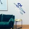 9pcs Wooden Ocean Fish Wall Decor Coastal Mediterranean Nautical Wall Art Set 1