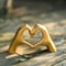Heart Shaped Table Statue Cute Aesthetic Love Shelf Decor Accent 3