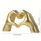 Heart Shaped Table Statue Cute Aesthetic Love Shelf Decor Accent 5