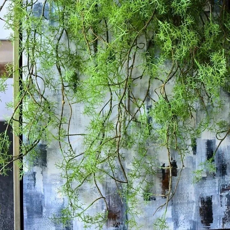 13M Artificial Green Plant Vine Garland Hanging Asparagus Rattan Wall Decor 0
