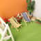 Mini Wooden Dollhouse Beach Chair Outdoor Reclining Miniature Furniture Accessory 1