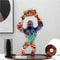 Creative Resin Gorilla Sculpture With Bucket Modern Animal Statue Home Decor 4