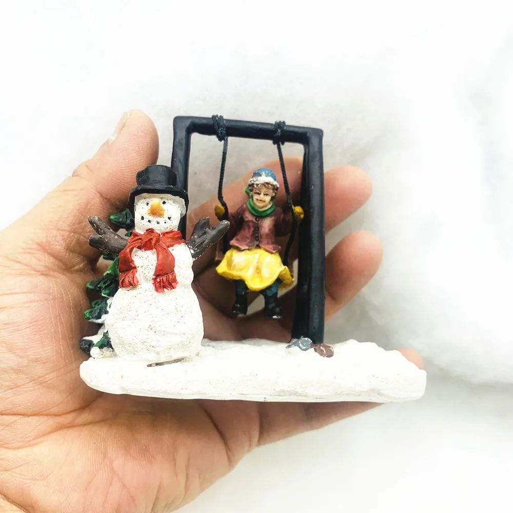 Miniature Resin Figurines For Halloween Christmas Decor Cute Sand Table Desk Ornaments 5