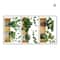 3pcs Green Plant Wall Sticker Set Modern Potted Plant PVC Wall Decals 6