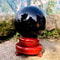 Natural Black Tourmaline Quartz Sphere Reiki Healing Chakra Crystal Ball Decor 2