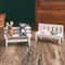 Mini Wooden Bench Fairy Garden Ornament Dollhouse Micro Landscape Decor 1