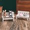 Mini Wooden Bench Fairy Garden Ornament Dollhouse Micro Landscape Decor 1