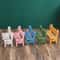 Mini Wooden Bench Fairy Garden Ornament Dollhouse Micro Landscape Decor 5