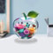 Crystal Apple Figurine Paperweight Clear Acrylic Handmade Desk Home Decor Ornament 16