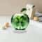 Crystal Apple Figurine Paperweight Clear Acrylic Handmade Desk Home Decor Ornament 18