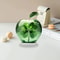 Crystal Apple Figurine Paperweight Clear Acrylic Handmade Desk Home Decor Ornament 18