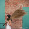 Large Artificial Faux Pampas Grass Stems 47in Tall Fluffy Boho Home Decor 8