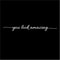 You Look Amazing Mirror Vinyl Decal Motivational Bathroom Bedroom Wall Sticker 10