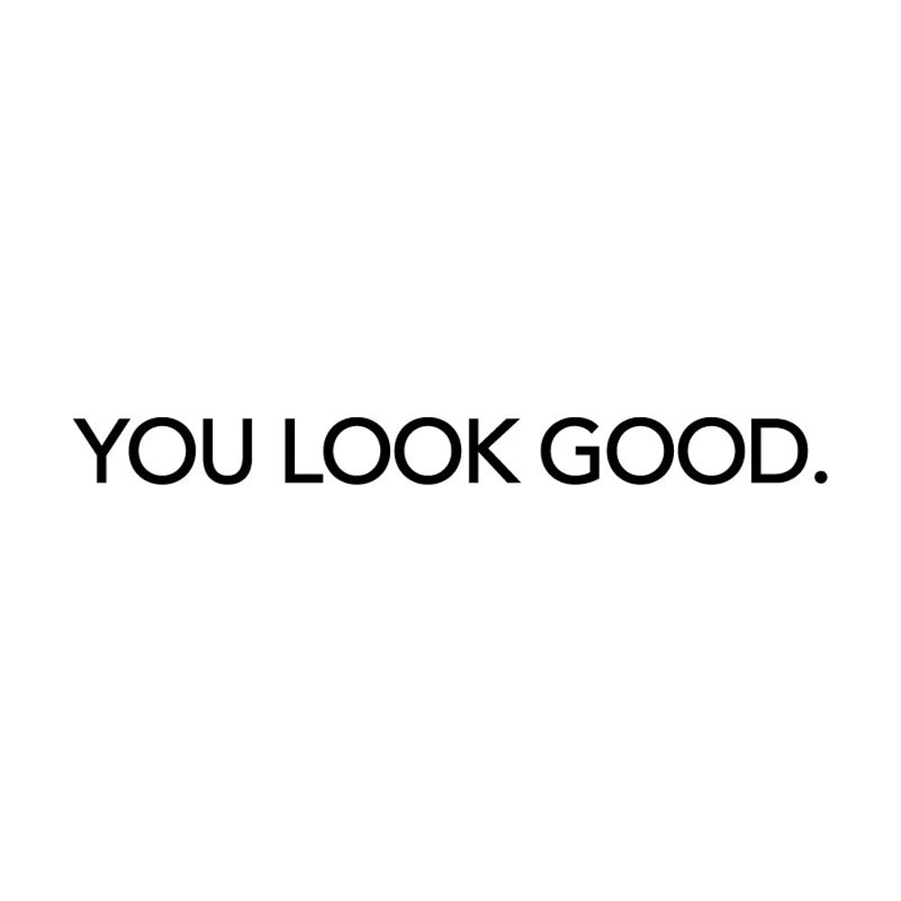 You Look Amazing Mirror Vinyl Decal Motivational Bathroom Bedroom Wall Sticker 11