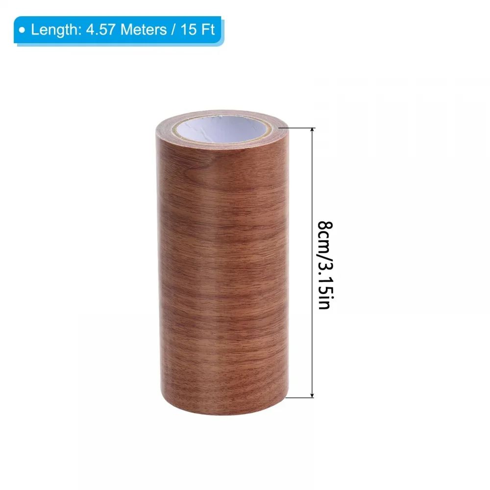 SelfAdhesive Wood Grain Repair Tape PVC Furniture Restoration Sticker Roll 6