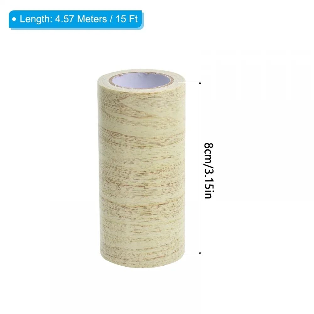 SelfAdhesive Wood Grain Repair Tape PVC Furniture Restoration Sticker Roll 9