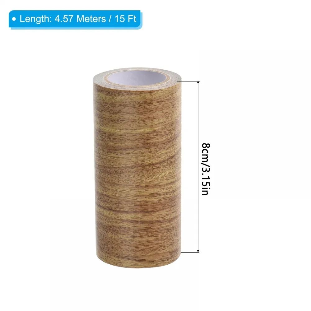 SelfAdhesive Wood Grain Repair Tape PVC Furniture Restoration Sticker Roll 10