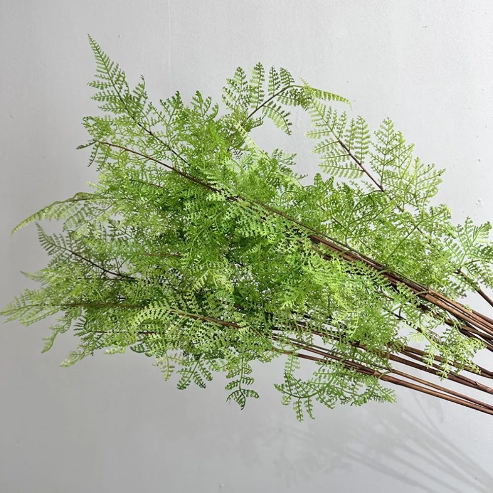 Real Touch Artificial Fern Plant Branches Elegant Faux Greenery Wedding Home Decor 6