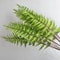Real Touch Artificial Fern Plant Branches Elegant Faux Greenery Wedding Home Decor 9