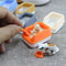 3pcs Mini Dollhouse Cat Litter Box Set Miniature Pet Supplies With Shovel Accessories 1