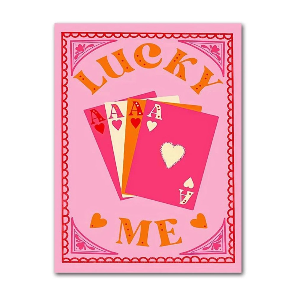 Pink Strawberry Lemon Cocktail Canvas Poster Retro Kitchen Bar Wall Art 11