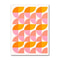 Pink Strawberry Lemon Cocktail Canvas Poster Retro Kitchen Bar Wall Art 12