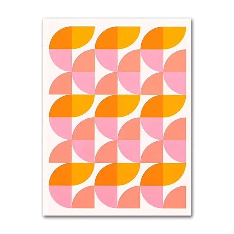 Pink Strawberry Lemon Cocktail Canvas Poster Retro Kitchen Bar Wall Art 12