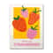Pink Strawberry Lemon Cocktail Canvas Poster Retro Kitchen Bar Wall Art 13