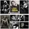 Kurt Cobain Retro Rock Music Canvas Poster Black White Vintage Wall Art 5