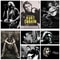 Kurt Cobain Retro Rock Music Canvas Poster Black White Vintage Wall Art 5