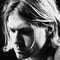 Kurt Cobain Retro Rock Music Canvas Poster Black White Vintage Wall Art 13