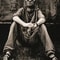 Kurt Cobain Retro Rock Music Canvas Poster Black White Vintage Wall Art 17