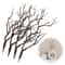 4pcs Artificial Antler Tree Branch Stems Rustic Faux Dried Branch Home Decor 4