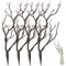 4pcs Artificial Antler Tree Branch Stems Rustic Faux Dried Branch Home Decor 7