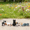 5Pack Kawaii Healing Cat Screen Sitter Figurines Cute Monitor Desk Companion Decor 4