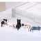 5Pack Kawaii Healing Cat Screen Sitter Figurines Cute Monitor Desk Companion Decor 6