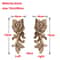 Carved Wood Rose Applique European Floral Trim For Cabinet Door Wall Decor 12