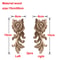 Carved Wood Rose Applique European Floral Trim For Cabinet Door Wall Decor 12