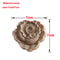 Carved Wood Rose Applique European Floral Trim For Cabinet Door Wall Decor 15