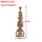 Carved Wood Rose Applique European Floral Trim For Cabinet Door Wall Decor 25
