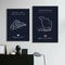 F1 Circuit Track Canvas Wall Art Nurburgring Monza Silverstone Motorsport Racing Poster 0