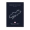 F1 Circuit Track Canvas Wall Art Nurburgring Monza Silverstone Motorsport Racing Poster 2