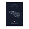 F1 Circuit Track Canvas Wall Art Nurburgring Monza Silverstone Motorsport Racing Poster 21