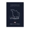 F1 Circuit Track Canvas Wall Art Nurburgring Monza Silverstone Motorsport Racing Poster 27