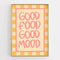 Funny Kitchen Quote Canvas Wall Art Retro Coffee Food Illustration Poster For Home Decor 12