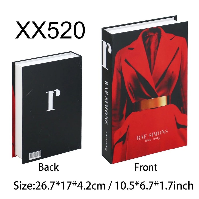 Modern Decorative Fake Book Box Set Luxury Coffee Table Bookshelf Display Decor 6