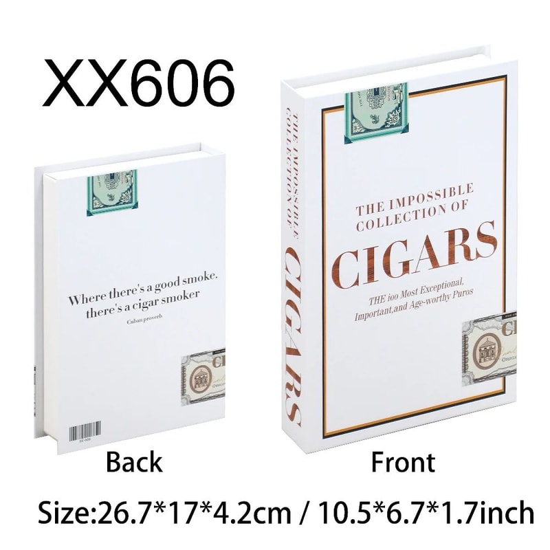 Modern Decorative Fake Book Box Set Luxury Coffee Table Bookshelf Display Decor 13